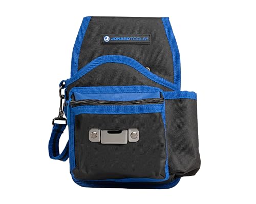 Pochette à Outils 12 Poches Jonard H-120 Sacoche Ceinture Nylon Fermeture Éclair