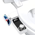 Non-Electric Hot and Cold Water Bidet Attachment Warm & Cold Dual Water Sprayer for Toilet with Self-Cleaning Nozzle, Adjustable Pressure, Front & Rear Wash Easy Installation (Clod Water Bidet-509)