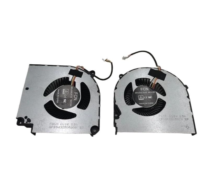 Ventola di Raffreddamento per CLEVO NH50ED FP15 DFS5K22B15673U FLHF DFS5K221153711 FMQ8 DFS5M325063B1N FLHJ 6-31-NH503-200 6-31-HN503-201(A PAIF of)
