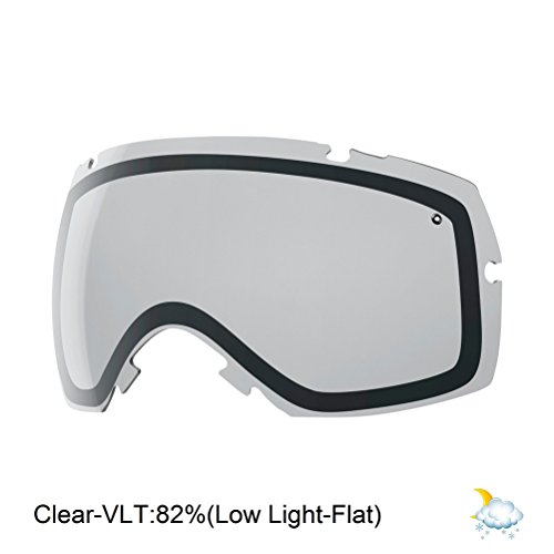 Smith IOX/IOX Turbo Snow Goggle Replacement Lens (Clear)