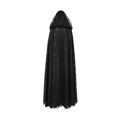 Gothic Priestess Lace Coat Steampunk Holloween Womens Costume Cape #TOP5