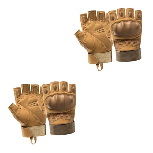 Fitness antidérapants à doigts mixtes YARNOW XL en lot de 2 paires