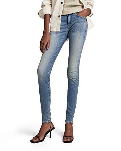 G-STAR RAW Damen Midge Zip Mid Skinny Jeans