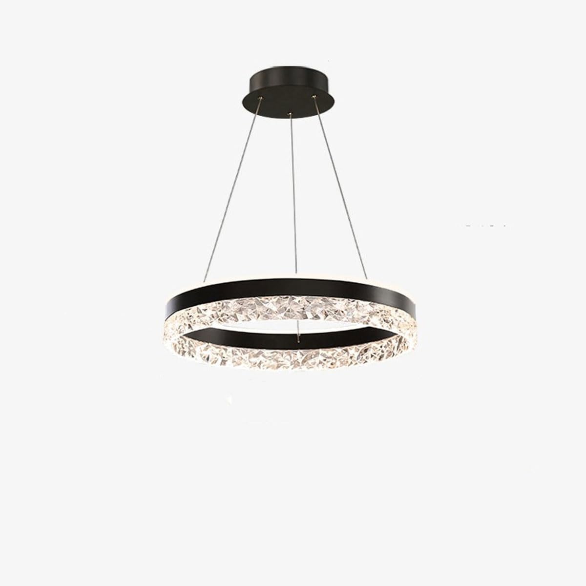 Lustre rond moderne pour illuminer vos dîners en famille avec élégance