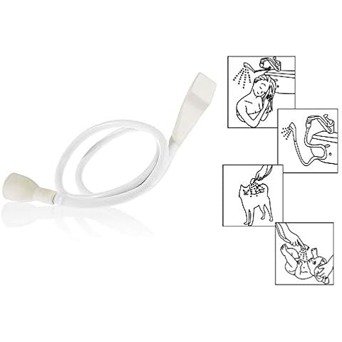 Alteax® - Alcachofa universal de plástico con conexión universal para lavabo Cover