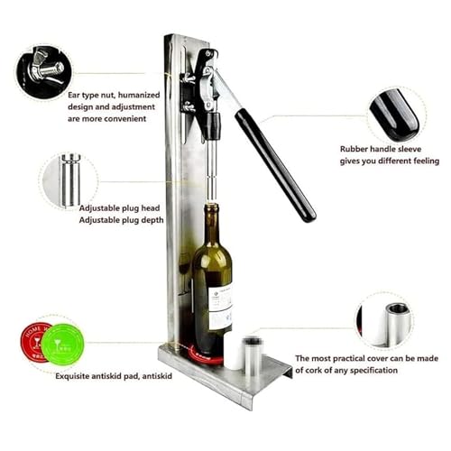 Capsuleuse manuelle pour bouteilles de vin et brassage maison - 6