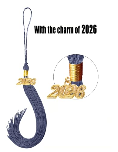 Image of Unisex Matte Graduation Cap and Gown 2026 with Tassel for High School and College Graduation