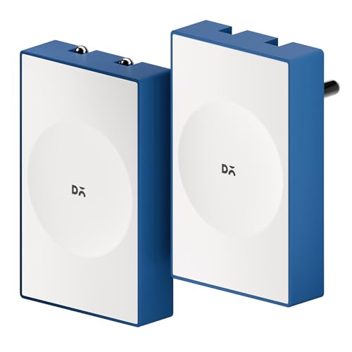 Image of DailyObjects POP 45W Wall Charger Adapter with Foldable Pins|USB-C Dual Port Power Output|Fast Charging|GaN5|Slim|Support iPhone 12 13 14 15 16 pro Max, Android,ipad,Samsung,oneplus|Lightweight-Blue