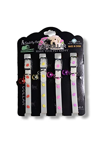 PSK PET MART Adjustable Kitten Reflective Collar Printed with Bell for Cat Pet Puppy (Pack of 1) Extra Small, SOFE Silicone Pet Whelping Collars (B09TFKPDDB) Amazon Price History, Amazon Price Tracker