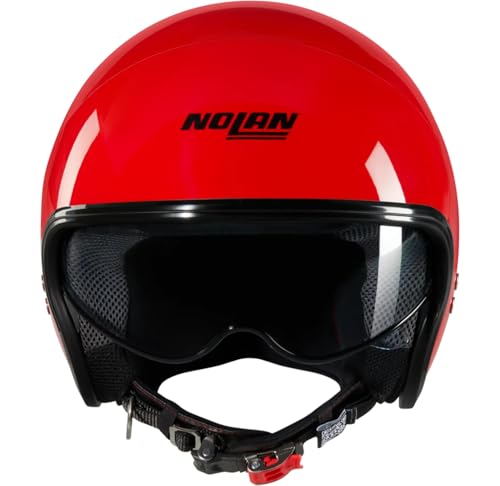 Casque Moto Jet Nolan N21 Rouge Classico Taille S - 2