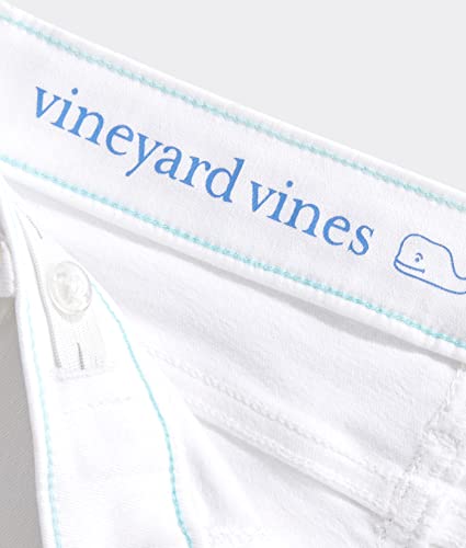 vineyard vines Girls' White Jeans3