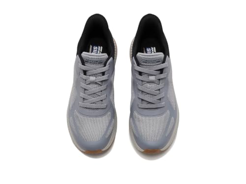 Skechers Herren Bobs Squad 4 Turnschuhe, Gray Multi Mesh, 42.5 EU – Ansicht 2