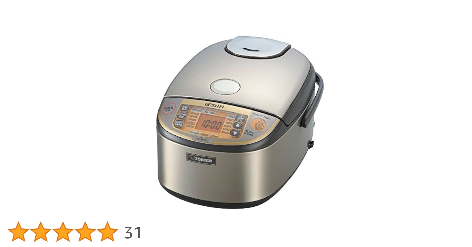 海外向け圧力ＩＨ炊飯ジャー象印 NP-HJH18 10合炊き 220V Amazon | 海外向け圧力IH炊飯ジャー象印 NP-HJH18 10合炊き 220V SE