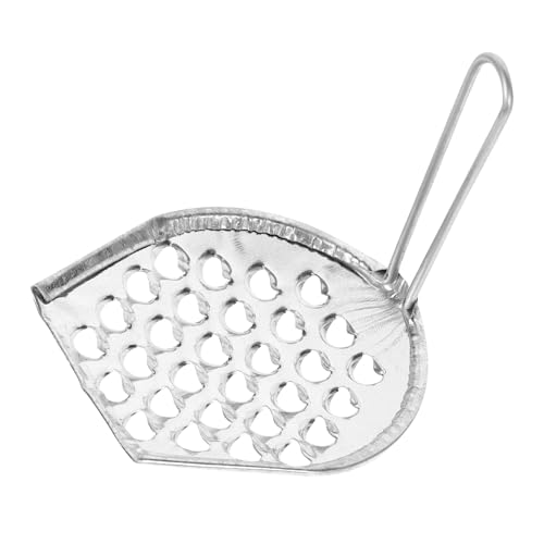 Alipis Raschietto in acciaio per noodles e jelly grattugia portatile per spätzle con rete resistente utensile cucina multiuso per casa ristorante e negozio