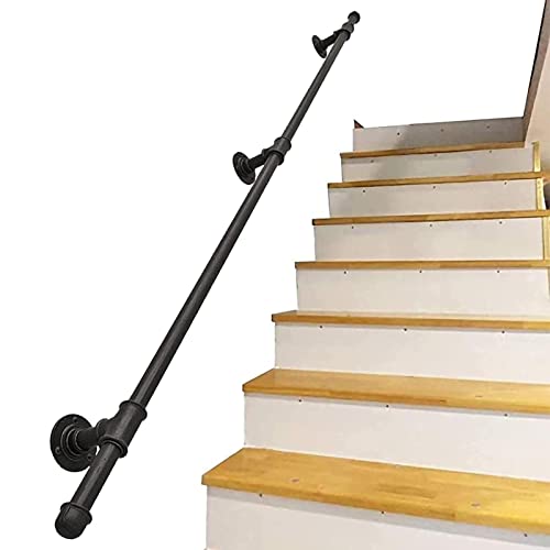 Rambarde d'escalier extérieure pour sécuriser vos marches de jardin en fer