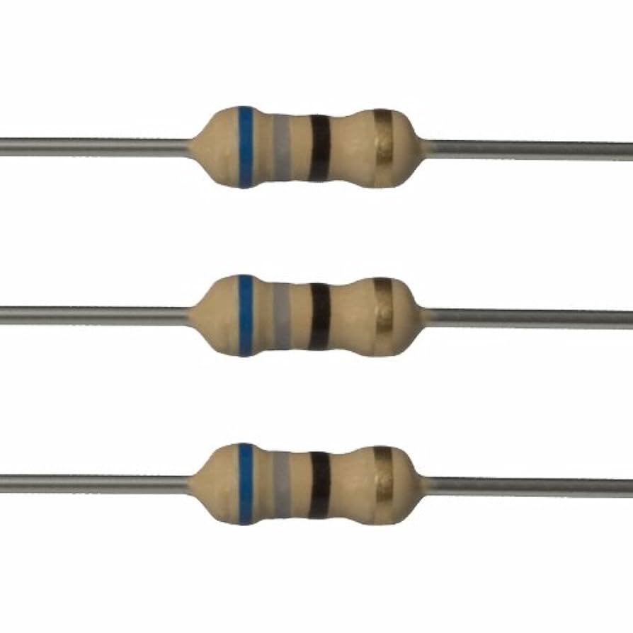 E-Projects 10EP51468R0 68 Ohm Resistors, 1/4 W, 5% (Pack of