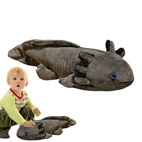 1 pelúcia Axolott, brinquedo pelúcia dinossauro hexagonal fofo, almofada pelúcia salamandra, brinque