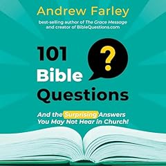 101 Bible Questions Audiolibro Por Andrew Farley arte de portada