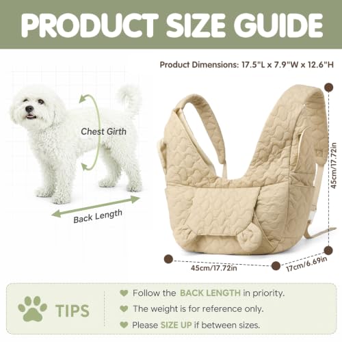 Bolsa para perros manos libres LOMUG con correa ajustable para máxima comodidad 3