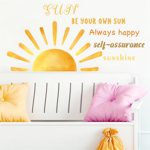 Vinilo decorativo removible con frases motivacionales miniatura 3