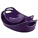 Rachael Ray Solid Glaze Ceramics Bakeware/Baker Set, Oval - 2 Piece, Purple