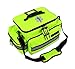 Lightning X Products Lightning X Mid-Sized First Responder EMT Bag | LXMB25 Fully Stocked Aid Kit w/ 200+ BLS Supplies - Fluorescent Yellow