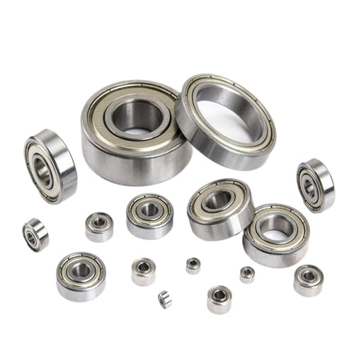 Rodamiento 6201ZZ de 12mm de diámetro para piezas de patinetes y tornos de bricolaje