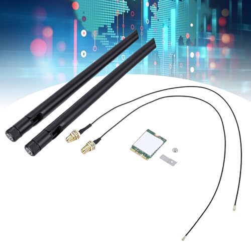 Tarjeta inalámbrica WiFi 6  AX1675i compatible con 10 y 11, soporte para bandas triple 2.4GHz, 5GHz y 6GHz, velocidad hasta 5400Mbps, interfaz CNVio2 M.2 miniatura 2