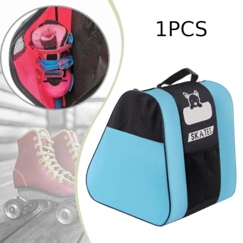 Bolsa para patines con división que evita rayaduras espacio a accesorios fácil de llevar niños 2