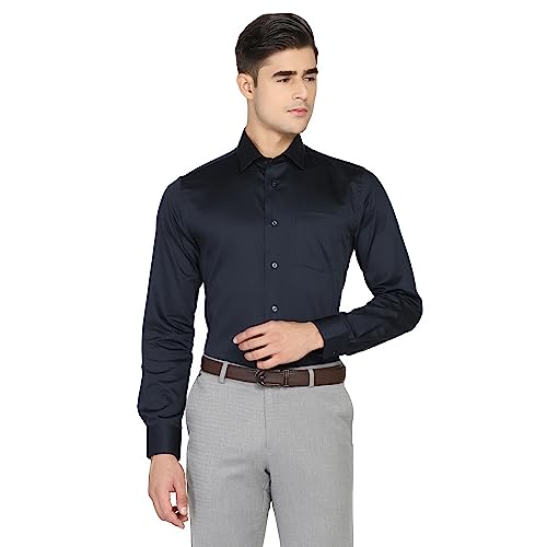 Image of blackberrys Men's Solid Slim Fit Shirt