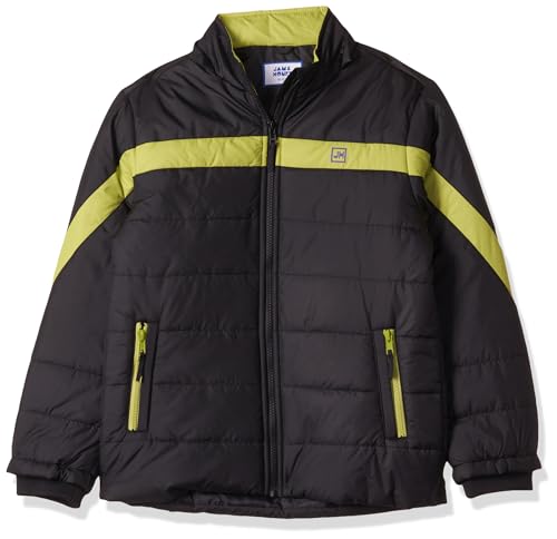 Image of Amazon Brand - Symbol Boys Boys Quilted Winter Jacket with Detachable Hood | Age 2-12 Years| Standard Length