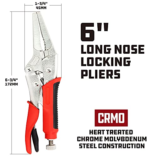 Alltrade 645015 6" Long Nose Locking Plier #TOP1