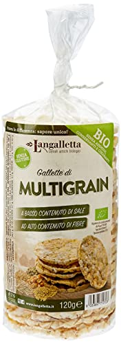 Langalletta d'alba, Gallette multicereali bio, senza glutine, 120g