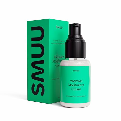 Cascais Crema Hidratante Facial Mujer y Hombre, Crema Antiarrugas Mujer con Células Madre y Probioticos. Contiene Vitamina C Mimic, Crema Facial SMUU