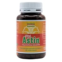 VitalAstin Astaxanthin 300 Kapseln I Das Original - Ivarssons VitalAstin mit 4 mg natürlichem Astaxanthin