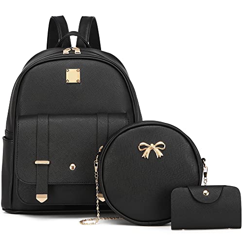 MACCINELO Girls Fashion Mini Leather Backpack Purse for Women Cute Small Backpack for Ladies Shoulder Bag over 5 years old