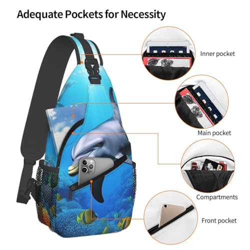 Bolso cruzado tipo bandolera para hombre y mujer miniatura 4