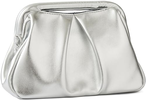 Image of Evening Bag Clutch Purse for Women Top-handle Clutch Bag Detachable Chain Crossbody Bag Party Wedding Handbag