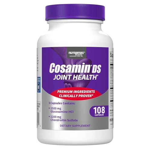 Nutramax Laboratories Cosamin® DS Joint Health Supplement with Glucosamine &