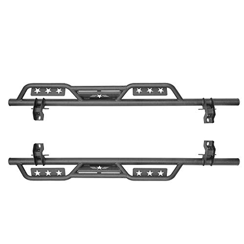 Estribos laterales de acero para Jeep Wrangler JL 2018-2026 miniatura 5