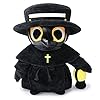 Plush Toy (Plague Doctor) Pest Arzt Plüschtier, 35cm gruselige süße, gefüllte Plüschkissenpuppe weiches, Flauschiges Halloween-Umarmungskissen, Geschenk für Kinder und Erwachsene, 21321