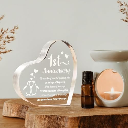 Image of Acrylic Plaque Gifts 2 (1st Anniversary)