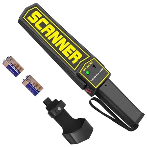 HEYOURTOR Handheld Metal Detector Wand,Security Wand,Multi-Purpose Security Scanner Wand for Metal and Weapon Detection… Cover