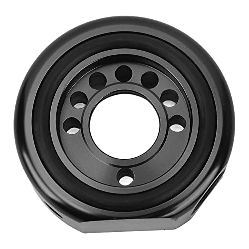 Oil Filter Sandwich Plate Adapter, 11Pcs Vtec Head Conversion Kit Oil Filter Sandwich Plate Adapter Aluminum Replacement For Acura Ls B18 B20(Black) #TOP7