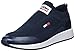 Price comparison product image Tommy Jeans Men's Flexi Sock Runner Sneaker, Twilight Navy, 10 UK