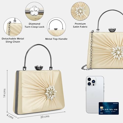 Image of Lavie Women's Ivy Framed Clutch | Ladies Purse Handbag