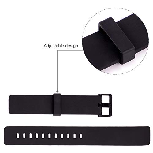 Pulseira de relógio UKCOCO compatível com Fitbit Inspire HR/ACE2 – Pulseira de reposição de silicone
