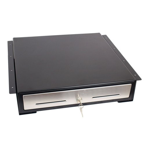 ANGEL POS 1520060 18-Inch Cash Drawer with Mounting Bracket and Cash Register