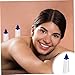 UTHCLO 2pcs Chinese Vacuum Cupping Cups Therapy Cups Thickened Suction Mouth for Comfortable Use