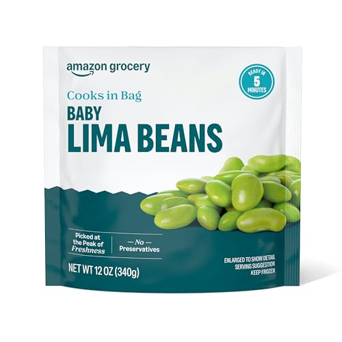 Amazon Grocery, Baby Lima Beans, 12 Oz, Frozen (Previously Amazon Fresh, Packaging May Vary)